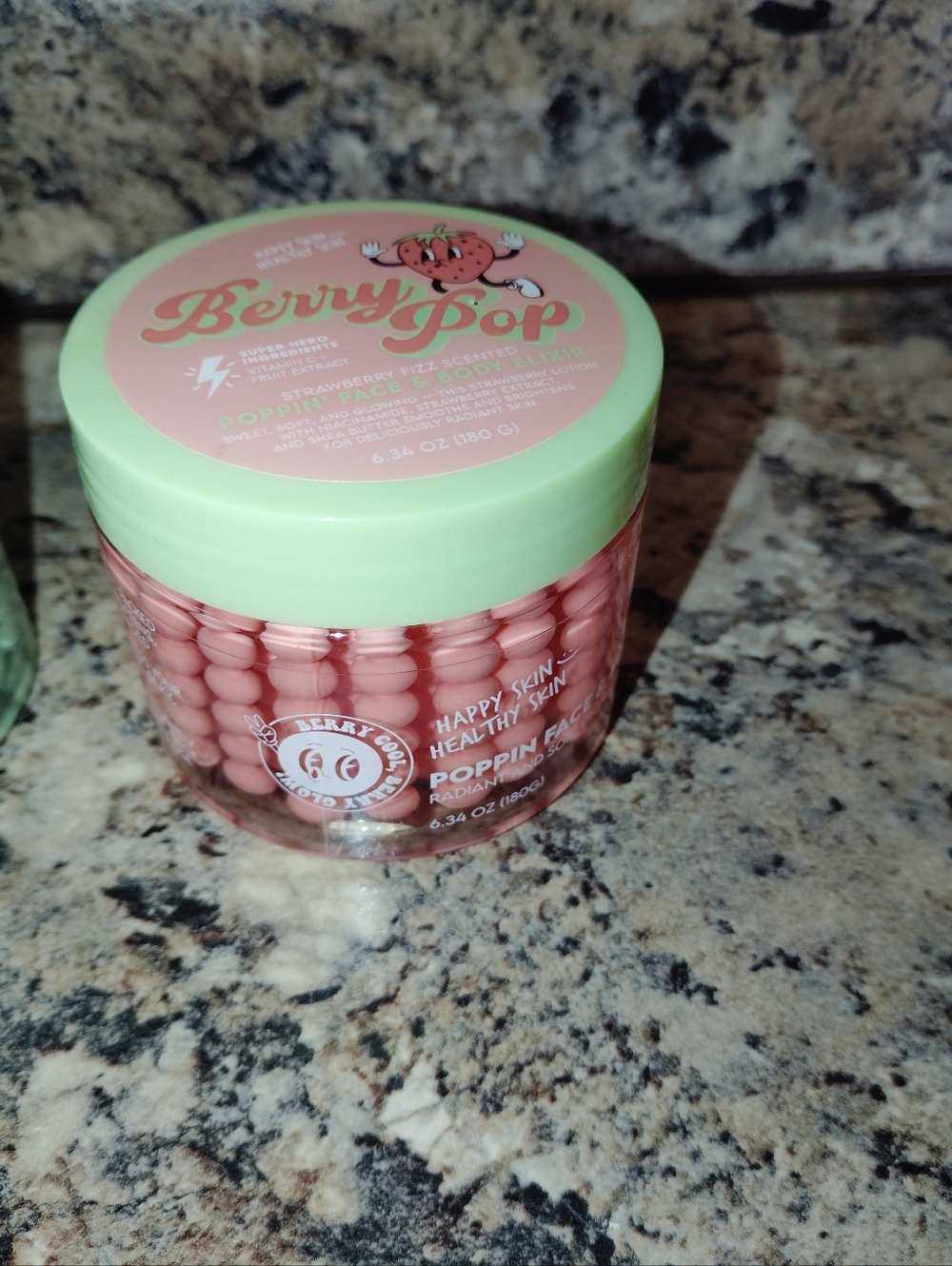 Poppin Face & Body Beads - Green Refresh New - Picture 3 of 7